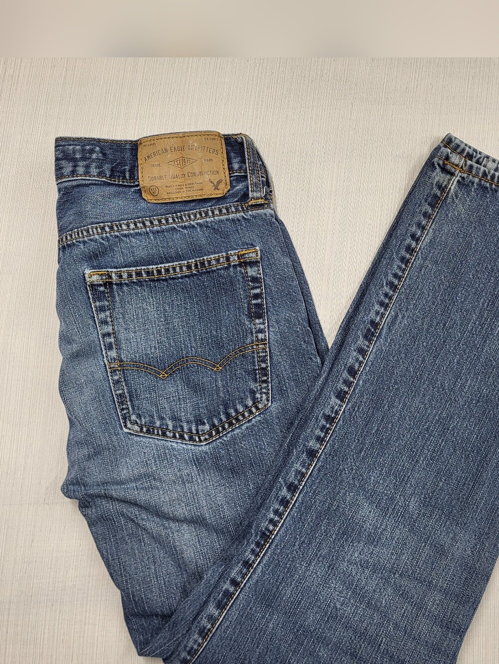 American Eagle Men's Jeans Original Straight 28x32 Stonewash Please Read!!